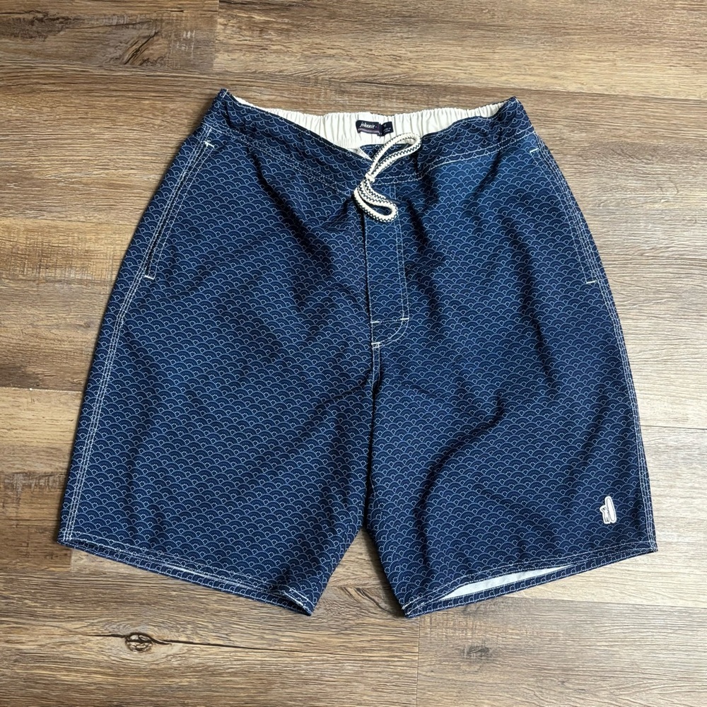 johnnie-O Geometric Swim Trunk